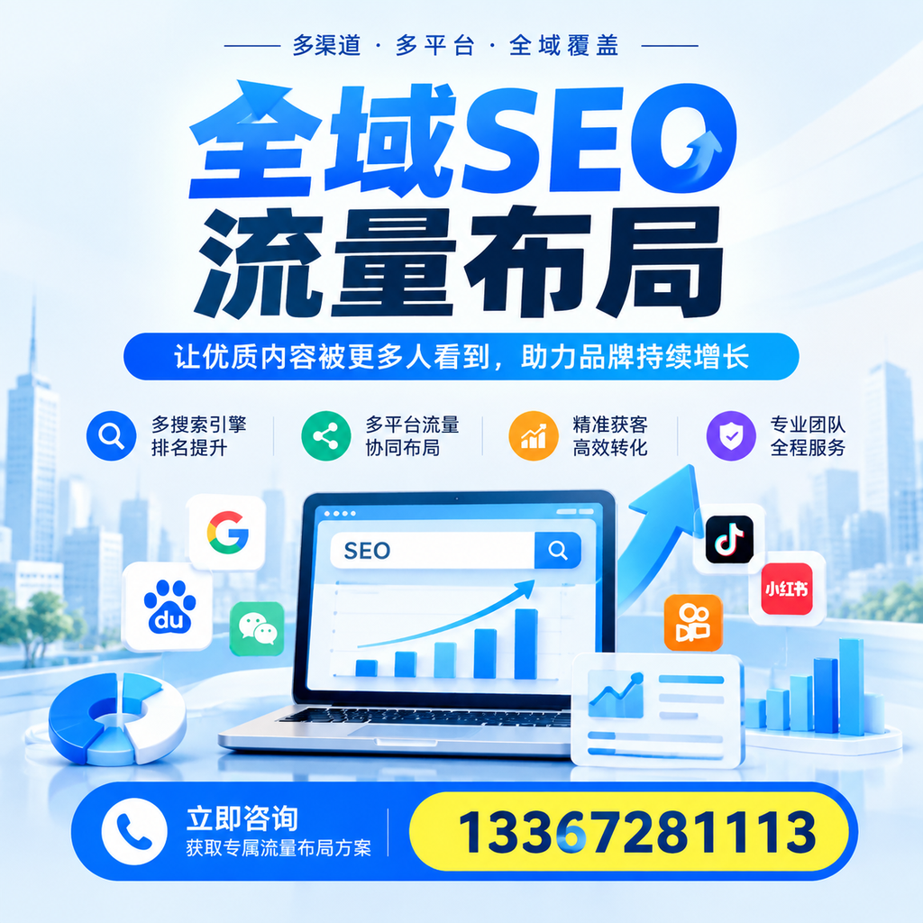 全域SEO流量布局工具推荐：深圳企业的选择清单
